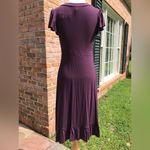 Old Navy NWT  Plum Flutter Sleeve Dress S Photo 5