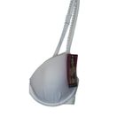 Lily Of France Women's Bra French Charm Gel Touch Push Up Bra White Sz. 34B NWT Photo 1