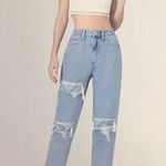 Simple Society AUTHENTIC SUPER HIGH RISE STRAIGHT jeans 7/28 Super Soft NWT Photo 1