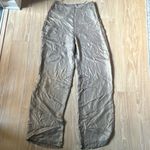 Cult Gaia  BRONZE SHIMMERY PANTS Photo 0