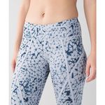 Lululemon Pedal Pace Crop Star Crushed Print – Size 4 Photo 2