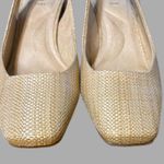 Anne Klein Lizette slingback pumps in a natural raffia material Photo 3