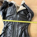 wilson's leather Wilson’s Leather Vintage Faux Fur-Lined Dark Brown Leather Bomber Jacket Sz M Photo 12