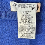 CB Career Blue Santa Snowflake Beaded Christmas Cardigan Sweater Holiday Women L Size L Photo 6