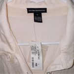 Club Monaco NWT Natural Nude Short Sleeve Button Up Nigella Shirt size large Photo 2