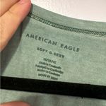 American Eagle Light seafoam green soft vneck Photo 1