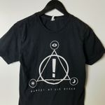 Urban Outfitters Panic At The Disco Graphic Tee Womens Black Extra Small XS T Shirt Photo 9