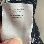 Lucky Brand  Monochrome Paisley Long Sleeve Top Photo 5