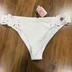 Agent Provocateur Cilla Chic Embroidered Cut out White Bikini Brief US 8 Photo 1