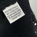 St. John Evening • Black Sparkley Women's Vintage Zip Up Sweater Photo 5