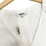 Madewell V-Neck Mini Shirtdress Eyelet White NP093 size XXS NWT Photo 6