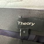 Theory Womens Skinny Legging K Core Scuba Pull On Pants Navy Blue Sz S Workwear Photo 3