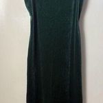 Y2K Velvet Glitter Dress Women's Juniors Large Whimsygoth Fairy Grunge 90s Green Size undefined Photo 0