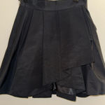 French Connection NWT Cosmic Wonder Skirt Size 4 Black Tiered Assymetrical Photo 0