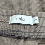 ONIA  Waffle Knit Jogger Tan Pants Women’s Small Photo 1