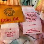 Ruby Road Hawaiian maxi skirt with slit Size 6 Photo 3