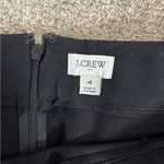 J. Crew Factory Viscose Black Pencil Skirt Pockets Academia Preppy Interview 4 Photo 6