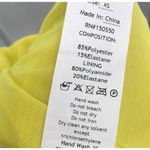 House Of CB yellow Valentino ruched organza Dress NWT Photo 7