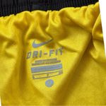 Nike  Women's  Black and Yellow Athletic  Sporty Running Dri-fit Shorts Sz S Photo 1