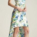 Romeo + Juliet Couture  Green Floral Hi Low Dress Womens L Y2k Hannah Montana Photo 0