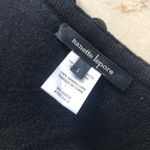 Nanette Lepore  NWOT Black Wool with Feathers Dress Photo 3