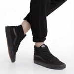 Vans  Sk8-Hi Canvas Black Shoes
Women Size 9.0 US Photo 0