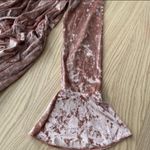 Velzera 🆕 Bell Sleeve Velvet Lace-Up Romper🆕 Photo 10