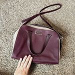 Kate Spade  Mini Felix Kay Street Burgundy Pebble Leather Crossbody Photo 0