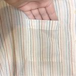 Madewell  Courier Shirt in Stitched Rainbow Stripe Size XS Photo 10