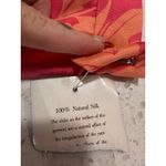 Worthington  100% SILK PINK FLORAL CAPRI PANTS WOMENS PLUS SIZE 28W Photo 5