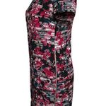 WAYF Short Sleeve Sheath Side Zippers Mini Dress Pink Black White Size XSmall Photo 1