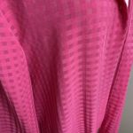Slinky Brand Silky Pink 3/4 Sleeve Sheer Cardigan size Large womens Photo 6