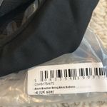 Pretty Little Thing  Black Brazilian String Bikini Bottoms NWT US 0 Photo 2