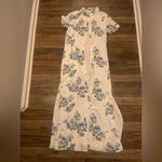 L'Academie 
The Shirt Dress In Blue Floral xs classic revolve formal designer fall Photo 4
