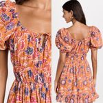 Cleobella NWT $218 Tropique Kalena Mini Scoop Neck Floral Dress w/ Pockets S Photo 4