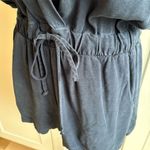 Maven West  Brooklyn M Blue Sleeveless Wrap-Front Romper Casual Summer Photo 4