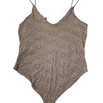 Gaze Women Size Large Animal Print Bodysuit (23 Photo 1