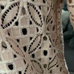 Atmosphere Pink Salmon See Through 3/4 Sleeve Top Size 10 Photo 7