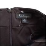 S.L. Fashions Dress Black Iridescent Pink Green Chiffon Party Cocktail Dress 10P Photo 1