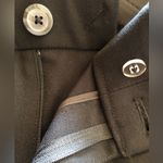 Ava & Viv  Womens Dress Pants Size 16 Black Wide Leg Side Pockets Zip Front New Photo 11