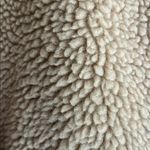 Garage Women's Cream Teddy Jacket Size Medium Photo 2