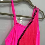 Revolution Dancewear  Flapper Hot Pink Sequin Fringe Costume Dress Adult Sz M Photo 2