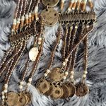 Free People  Sunrise Beaded Necklace Photo 6