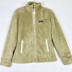 Patagonia Women's Los Gatos Jacket Size Medium El Cap Khaki Fleece Full Zip Photo 0