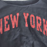 Brandy Melville Sweatshirt New York Cropped John Galt Photo 5