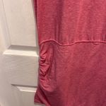 Patagonia  Womens Glorya Active Dress Size L Pink Heathered‎ Ruched Athleisure Photo 1