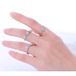 Boutique Opal Ring, Adjustable Ring, 925 Silver Statement Ring, Women Photo 11