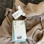 H&M Tan Midi Dress Photo 3