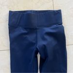 Heroine Sport Navy Blue Metallic Leggings Sz XS Like New Photo 2