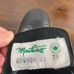 Martino of Canada Black Leather & Grey Wool Alpine Boots Women's Sz 7.5 EUC Photo 9